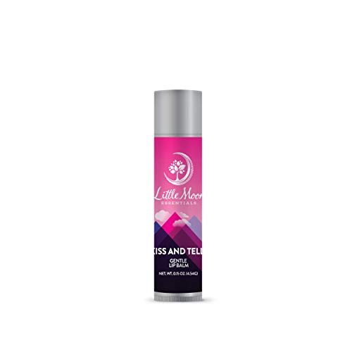 Little Moon Essentials Gentle Lip Balm, Kiss & Tell, 0.15 oz.