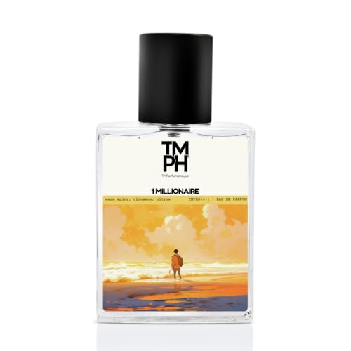 Image of TMPerfumehouse 1 Millionaire Eau De Parfum | Sweet, Spicy and Long Lasting Spray | Warm Spicy, Cinnamon, Citrus, Amber Fragrance | Men Perfume | Luxury Gift for Men | 60 ml