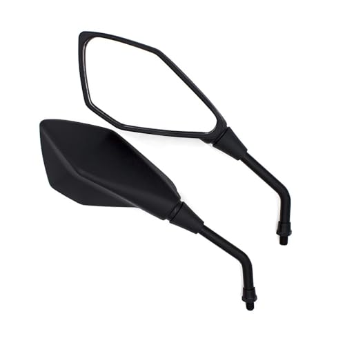 Rétroviseurs de guidon de moto scooter miroirs universels 8mm 10mm de rechange - 3