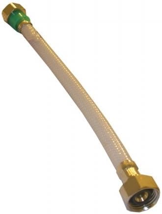 5 in. IPS x .5 in. IPS x 36 in. Plastic Supply Flex Hose Connect