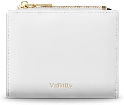Vulkitty Small Wallet for Women with Coin Pocket RFID Blocking Ca...