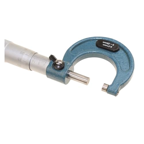 Micrómetro analógico 0-25mm precisión 0.01mm con caja miniatura 3