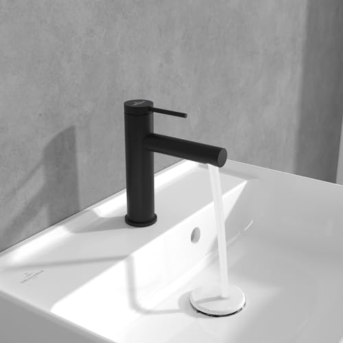 Robinet de lavabo noir mat anti-gaspillage d'eau Loop & Friends - 3