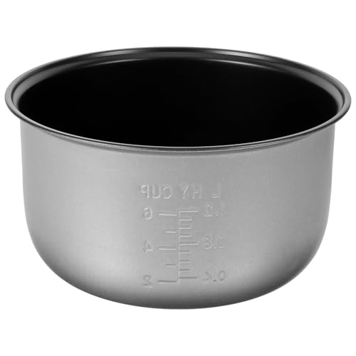 HEALEEP Pot Intérieur Accessoire Réutilisable et Remplaçable 3 L en Alliage D'aluminium Intérieur Antiadhésif Adapté la Cuisson Saine Plusieurs Styles pour Cuiseur à Riz Plusieurs Styles