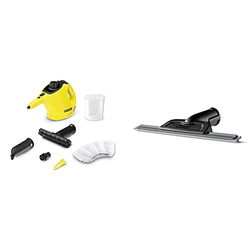 Limpiadores De Vapor Kärcher Limpiadora de Vapor Manual SC1 (1.516-300.0) + Boquilla para limpieza de cristales (2.863-025.0)