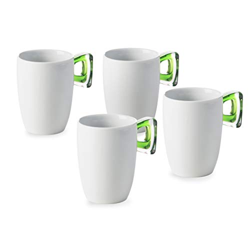 Omada Design 4 tazas mug 35 cl en plástico bicolor