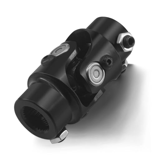 3/4-30 Spline X 3/4" DD Black Steering Universal Joint Single U Joint Shaft by BUYMACHINERYPARTS - Used condition - US$26.04