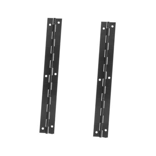 SOESFOUFU 2pcs Jewelry Box Hinge Set Long Continuous Piano Hinge Decorative for Wooden Boxes