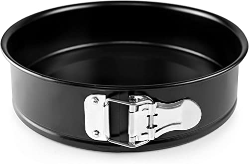 Miniatura 5 de IBILI 820122 Molde desmontable Moka, Chapa acero antiadherente, Libre de PFOA, Negro, 22 cm