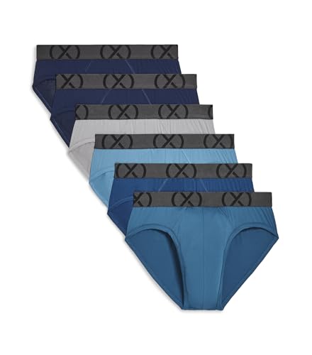 2(X)IST Men's (X) Sport Mesh 6-Pack No Show Brief
