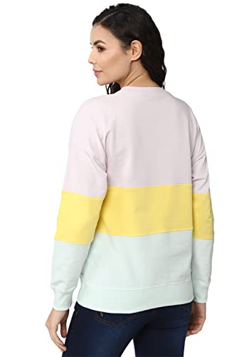 Image of Van Heusen Women Poly Cotton Crew Neck Sweatshirt