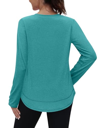 Image of XIEERDUO Women's Workout Tops Long Sleeve Shirts Sun Protection UPF 50+ Quick Dry Shirts for Hiking Running S-3XL