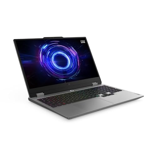 Lenovo LOQ 15IRX10 Gaming Laptop, 15.6" FHD IPS 144Hz Display, Intel Core i5-13450HX, 24GB DDR5 RAM, 512GB SSD, NVIDIA GeForce RTX 5060 8GB, White Backlit ENG Keyboard, Nahimic Audio, Luna Grey