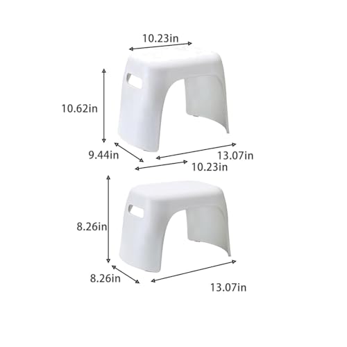 Tabouret en plastique pour l'entrée comme petit banc robuste