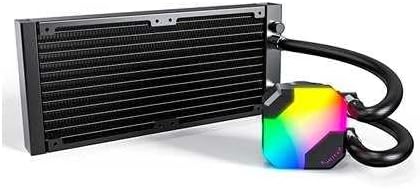 MONTECH HyperFlow ARGB 240 - AIO CPU Sıvı Soğutucu, Intel&AMD Uyumlu, Grafik Üstü Performans, Gelişmiş 3100RPM Su Pompası Tasarımı, 3X Metal Pro 12 ARGB Ultimate Soğutma Fanları - Siyah