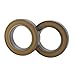 2PCS 6802-2RS Hybrid Ceramic Ball Bearing (15x24x5mm) - Si3N4 Balls, ABEC-3