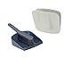 Joseph Joseph CleanStore Wandmontierter, Kehrschaufel- und Bürsten set für den Innenbereich Boden feger, Weiche Borstenbürste und Kamm für den Innenbereich, Blau
