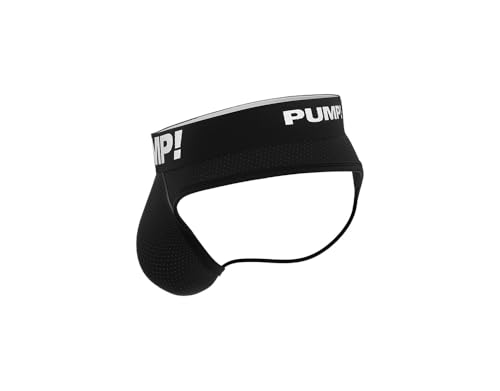 Pump! Black Classic Thong Men's Thong | Supportive & Contoured Fit | Breathable & Soft Fabric3