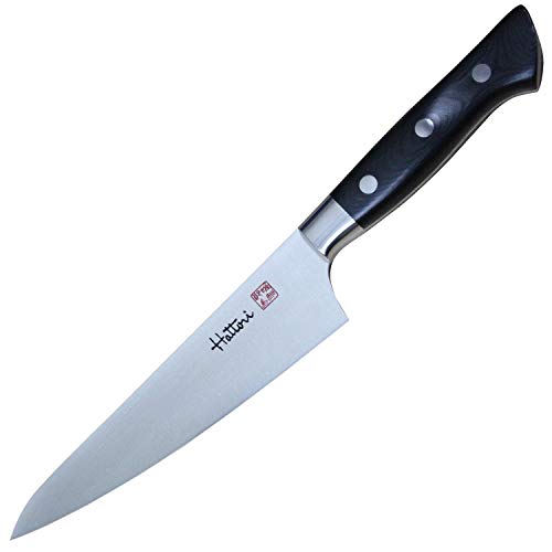 Hattori FH-5L Honesuki Boning Knife, 6.2" VG-10 Steel, Micarta Handle