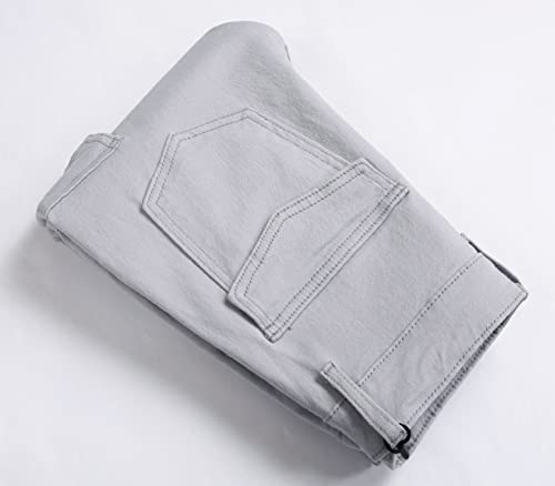 SEAUR - Boy's Jeans Kids Denim Pants Boy Skinny Stretch Jeans Casual Slim Fit Trouser Age 6-14 Years2