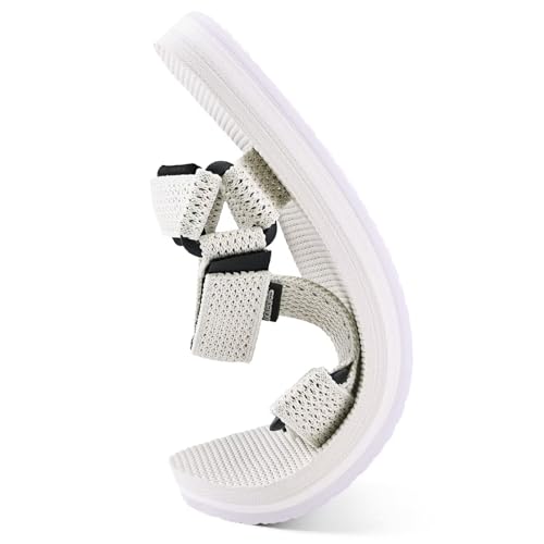 Image of WateLves Womens-Sport-Sandals Hiking Sandals with-Arch-Support Webbing-Outdoor-Beach-Water-Sandals for Travel-Walking-Trekking-Camping