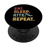 Photo Gallery eat sleep kite repeat retro kiteboarding amante kitesurfers popsockets popgrip intercambiabile Photo Gallery eat sleep kite repeat retro kiteboarding amante kitesurfers popsockets popgrip intercambiabile