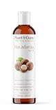 Macadamia Nut Oil 8 fl. oz. Cold Pressed 100% Pure Natural Carrier – Skin, Face, Body, and Hair Moisturizer. Ideal for DIY Creams, Lotions, and Lip Balms