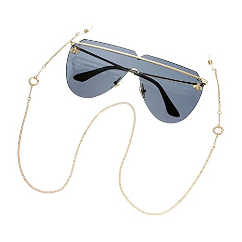 Body Chain Damen Kette - Goldfarbene einfache Strandkette mit Kreuzband für Taille und Bauch - Schwarze Harnaskette - Edler Schmuck für Damen - Accessoires