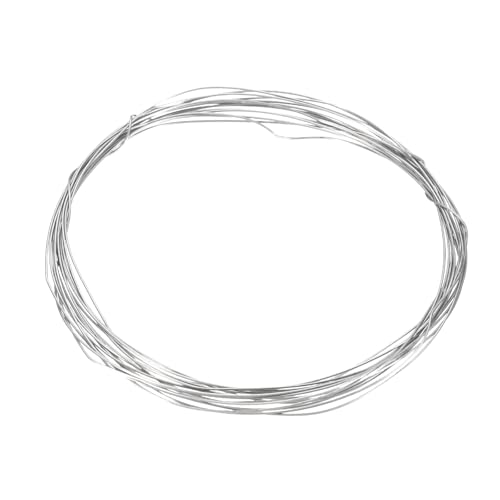 Alambre de titanio TA1 de 0.7 mm, rollo de metal redondo para manualidades y soldadura