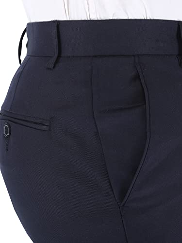 Image of Formal Pants for Men Office Wear - Premium Regular Fit Formal Trouser for Men, Boys, Gents Bottom Formal wear for Office Meeting, Party, Gathering, Wedding