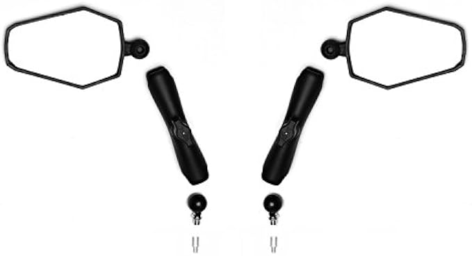 Doubletake Mirror - Indestructible Motorcycle Mirrors - Adventure Set