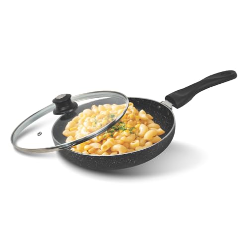 Image of Signoraware Perfecto 6 Layer Coating Non Stick FryPan 26cm | Prevent Sticking | Gas & Induction Compatible | Ideal for Sauteing Veggies, Frying Snacks or Making Gravy & Stir-Fries (2.25 LTR | Steel)