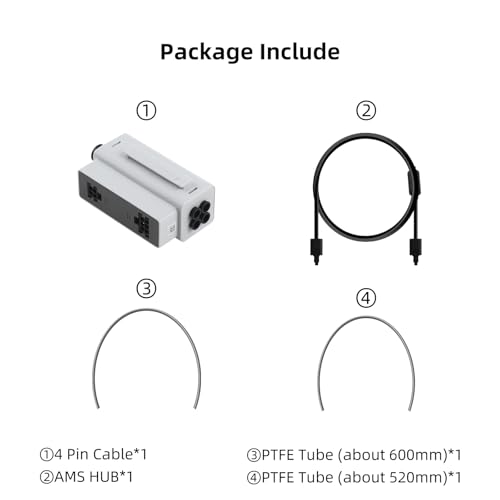 Kit de connexion AMS Hub pour imprimer en couleur sans pause