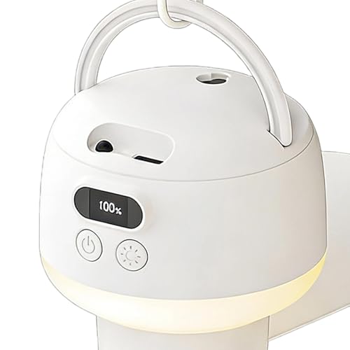 Ventilateur de plafond réglable et nomade avec télécommande pour terrasse et camping - 8
