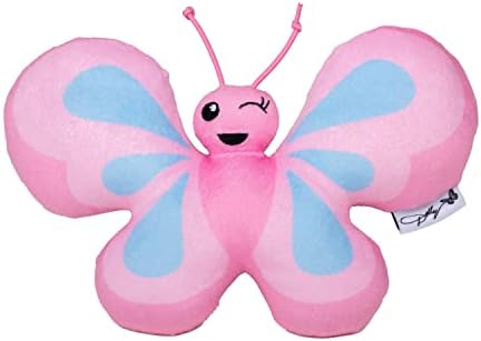 Doggy Parton Pink Winking Butterfly Toy - O/S