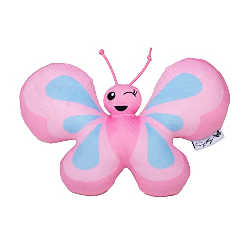 Doggy Parton Pink Winking Butterfly Toy - O/S #TOP3