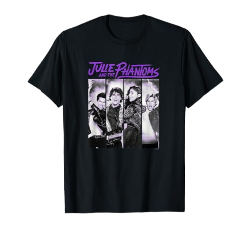 Julie and The Phantoms Band Portrait Panels T-Shirt Small