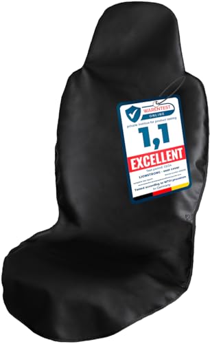 LIONSTRONG® Housses de siège de Voiture pour siège Avant - Universellement Compatible - Imperméables - Housses de siège Avant - Protection de siège Auto...