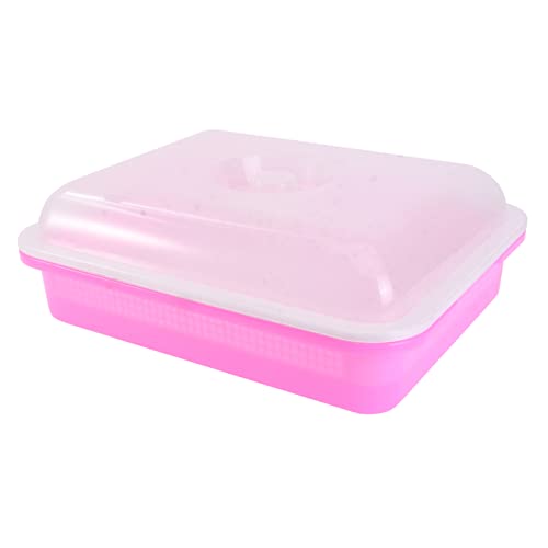 CALLARON 1個 保温苗トレー スプラウター マイクログリーントレイ マイクログリーンスターターキット ミニ フォーミュラコンテナ もやしスタータートレイ クローントレイ トレイドーム ウィー