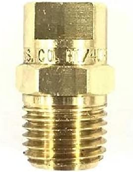 Pack of 6 - TeeJet Veejet Brass 15° Nozzle Spray Tip 1/4" MPT H1/4VV-1506