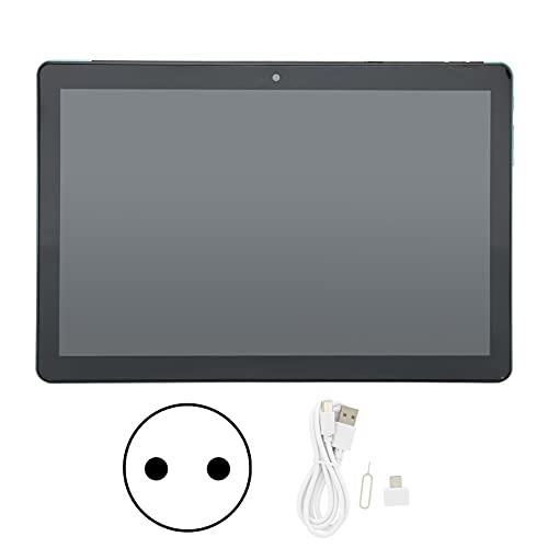 10,1 Zoll IPS Tablet PC, SC9863A Achtkern CPU, 2 GB RAM 32 GB ROM WiFi 3G Tablet, mit Typ-C Ladeschnittstelle, für Android 9.0. 100‑240V(blau EU)