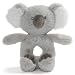Baby GUND Toothpick Koala Rattle Plush Stuffed Animal 7.5", Gray