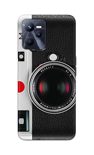 Image of Printed Hard Back Cover Case for Realme Narzo 50A Prime Back Cover (Vintage Camera) -702