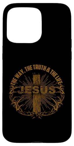 Jusus The Way The Truth The Life Tshirt Cross Shirt �X�}�z�P�[�X iPhone 15 Pro Max �p