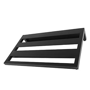 Easy to Use: The pedal board is designed to make the process of arranging and connecting pedals effortless, which has a flat that allows you to attach pedals and power supply units with strong adhesive tape or fasteners. Durable Construction: The gui...