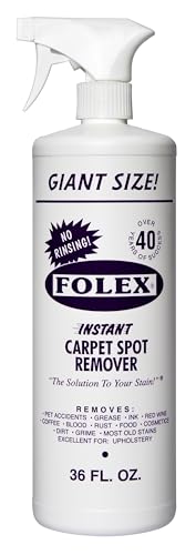FOLEX Instant Carpet Spot Remover, 36oz Pack of 3
