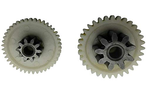 JIARUIXIN 24V 30000RPM Gearbox for Powered Wheel Small Axle Hole, 24 Volt High Torque Motor Gear Box Electric Motor for Children Ride On Car Replacement Parts