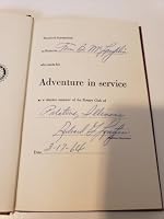 Adventure in Service, charter member of Rotary Club B000I1OEOE Book Cover