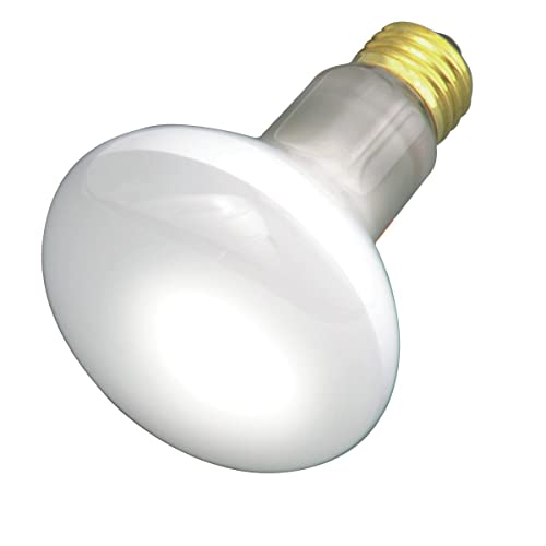 Satco S2810-30 Watt 130 Volt R20 Incandescent Dimmable Reflector Light Bulbs, Frosted, 2000 Average...