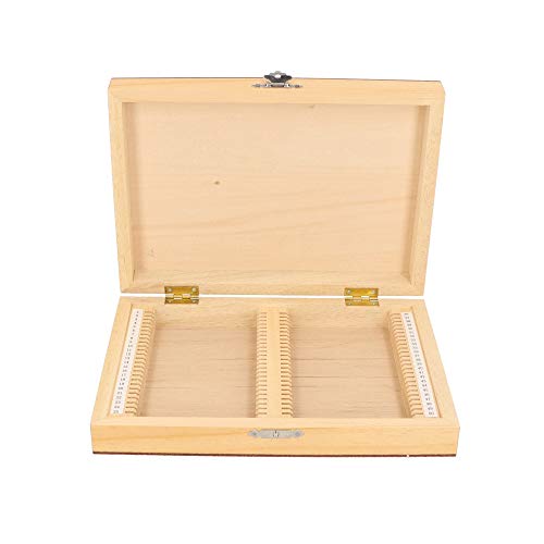 【まとめ売り14箱】木製プレパラートケース　未使用・使用済混在 Amazon.co.jp: プレパラート標本箱 木製 M-50 50枚用 : 家電＆カメラ